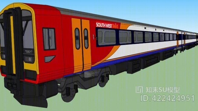 第159类西南涡轮增压西南列车3-DU动车组SU模型下载【ID:422424951】