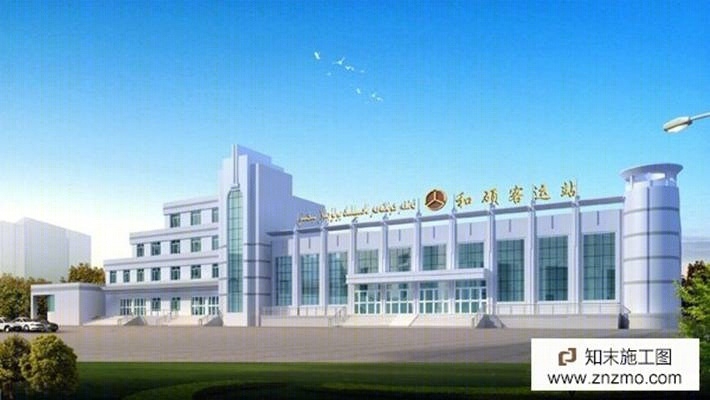 一套完整的客运站施工图纸！！！施工图下载【ID:36923562】