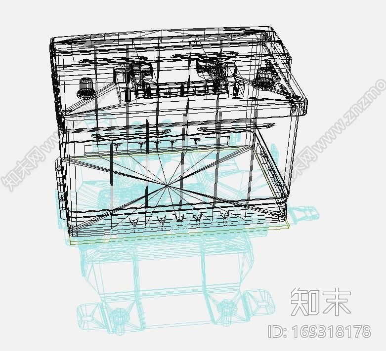 汽车蓄电池CG模型下载【ID:169318178】