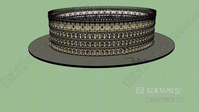 罗马集邮SU模型下载【ID:932636407】