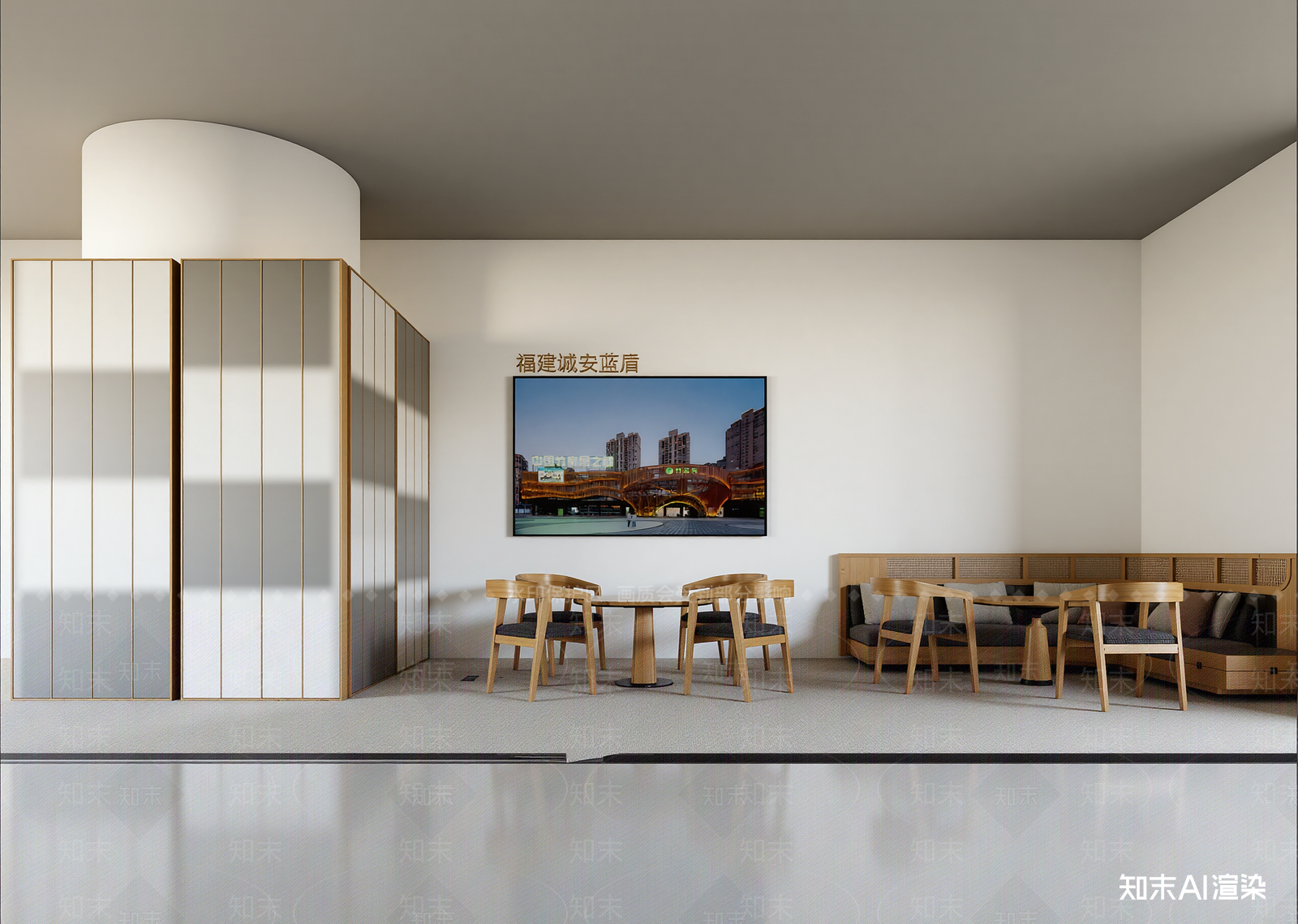 中式售楼处3D模型下载【ID:1214255581】