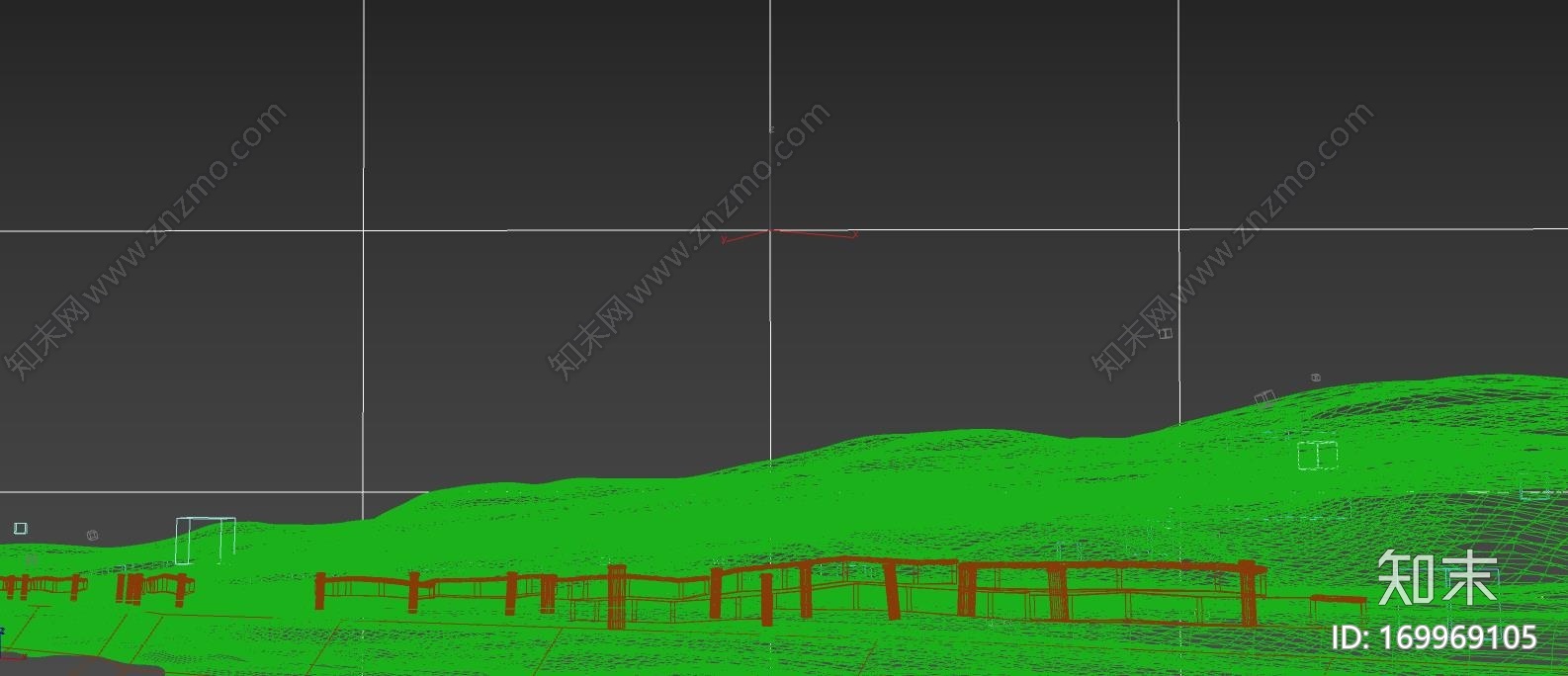 Evermotion栅栏山坡CG模型下载【ID:169969105】