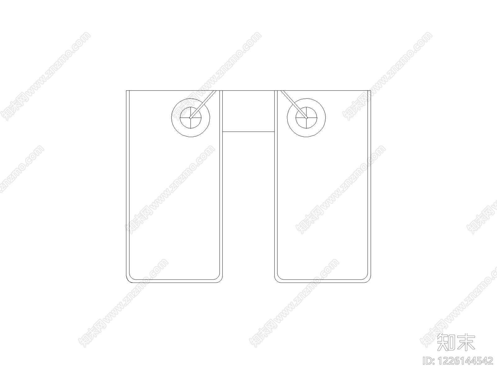 现代,新中式门CAD图纸