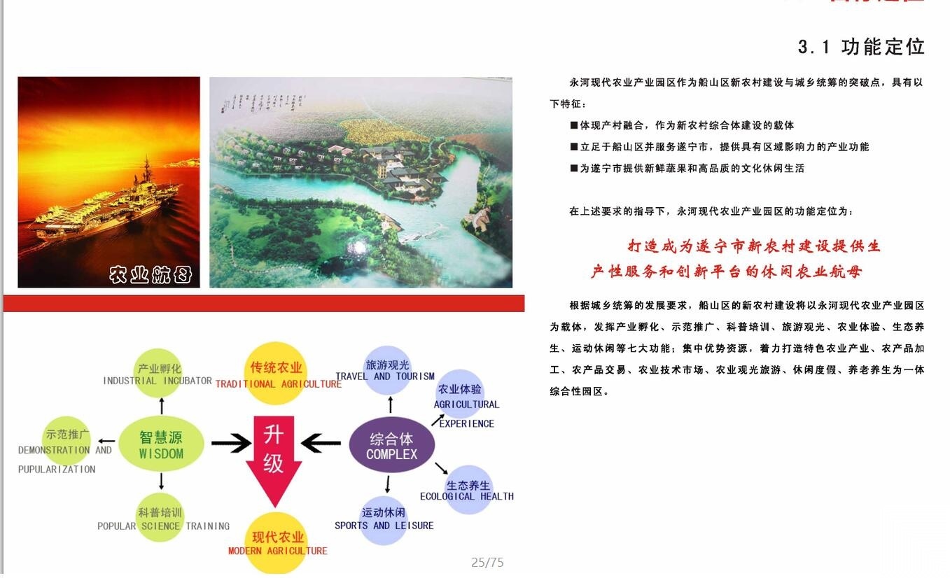 [四川]美丽乡村农业产业园区概念规划文本（75页）cad施工图下载【ID:161014143】