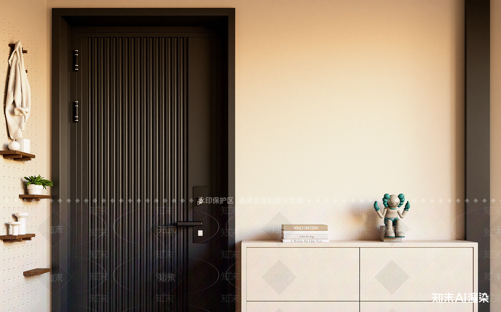 现代玄关3D模型下载【ID:1214614194】