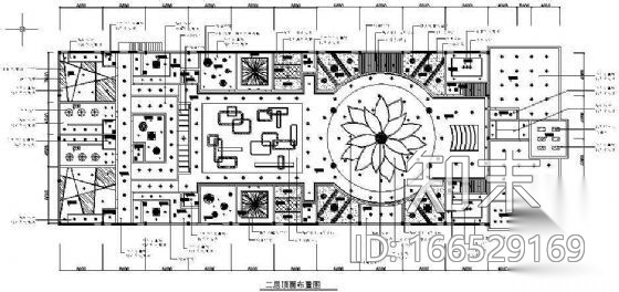 某休闲会所装修图纸cad施工图下载【ID:166529169】