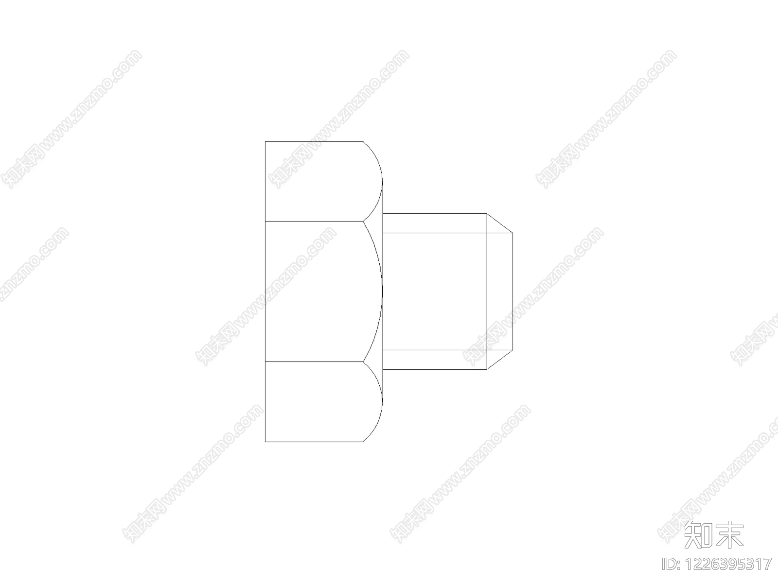 五金管件CAD图纸
