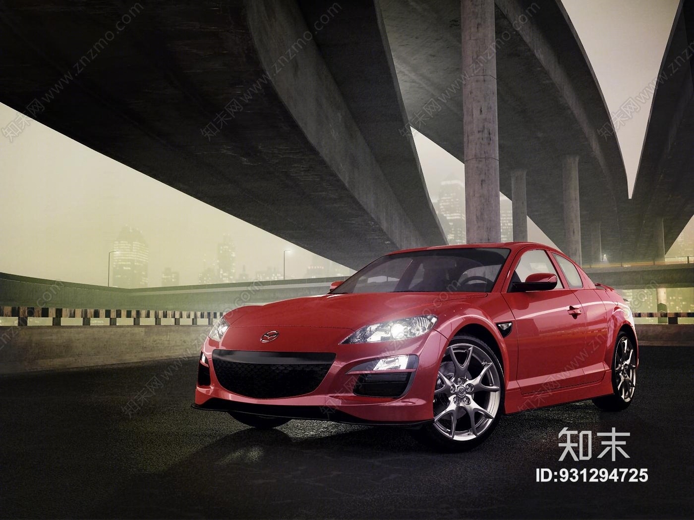 其它桥下汽车模型3D模型下载【ID:931294725】
