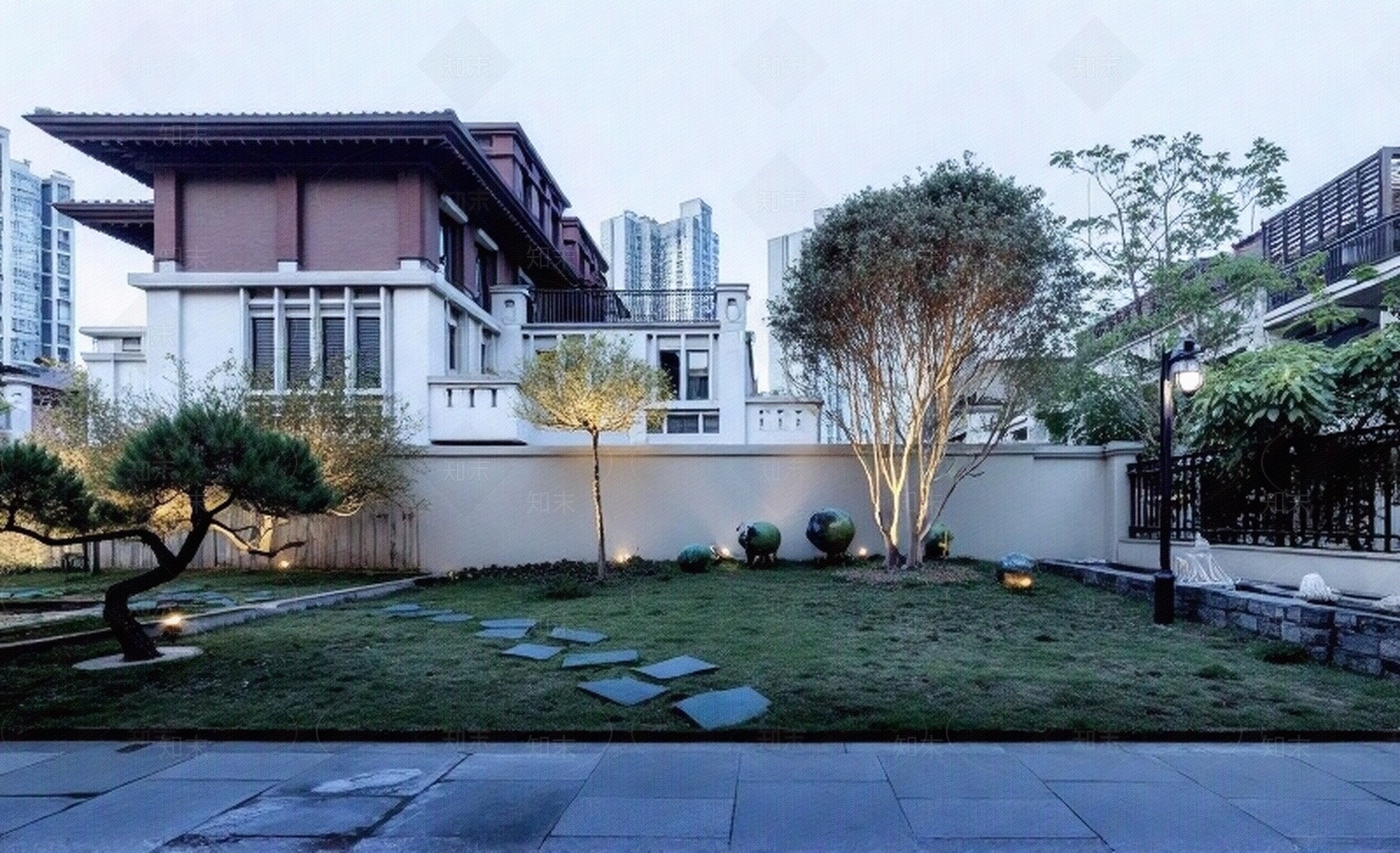 小区外景贴图贴图下载【ID:1195335017】