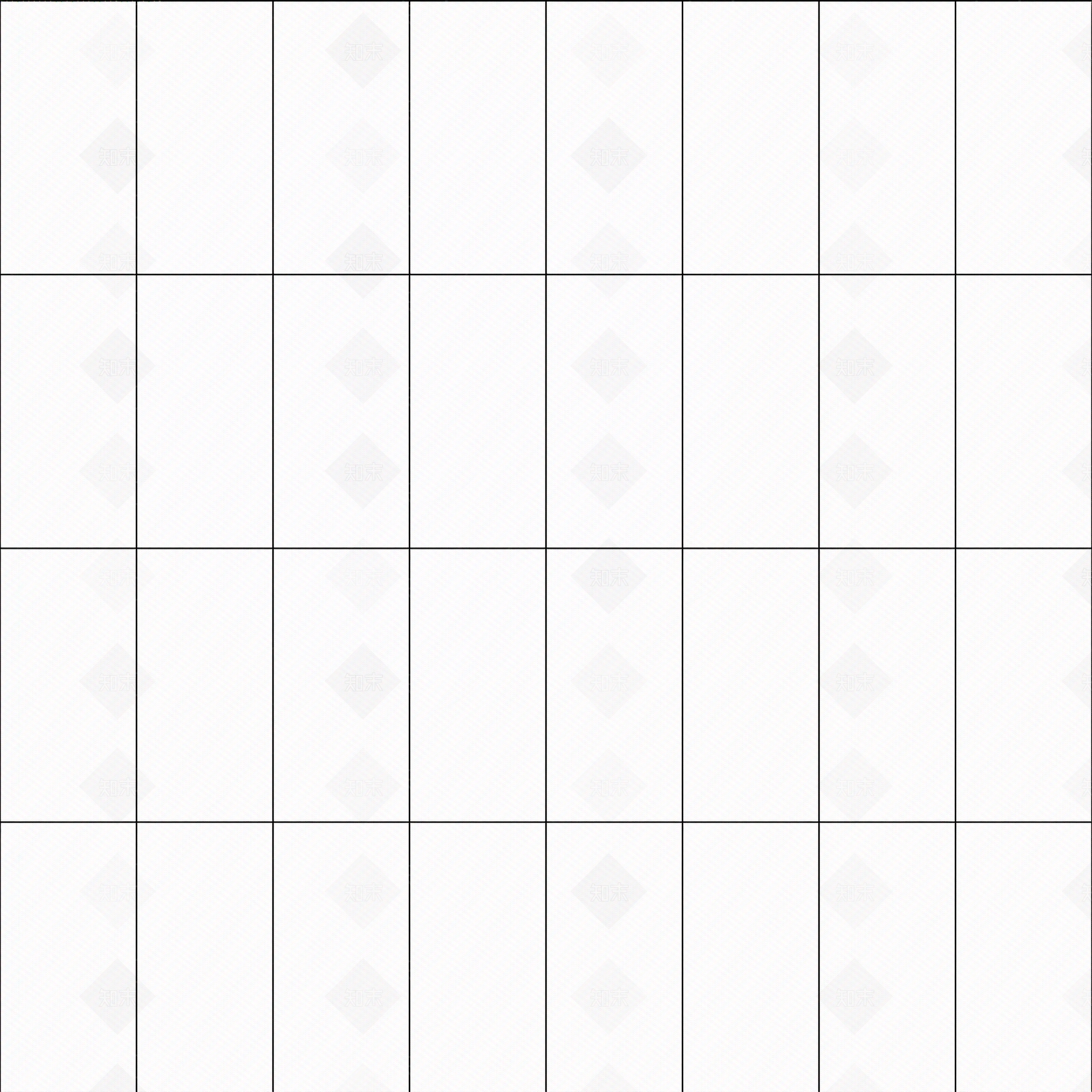 纯白色竖条格子砖贴图下载【ID:1195324750】