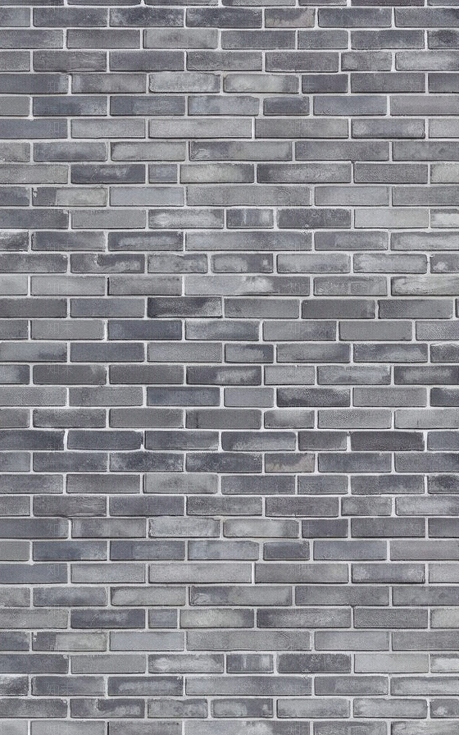 灰砖墙砖墙纸壁画贴图下载【ID:1195325175】