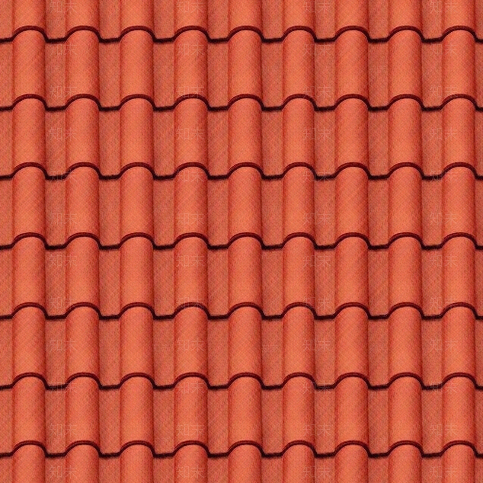 中式瓦片红瓦贴图下载【ID:1195341339】