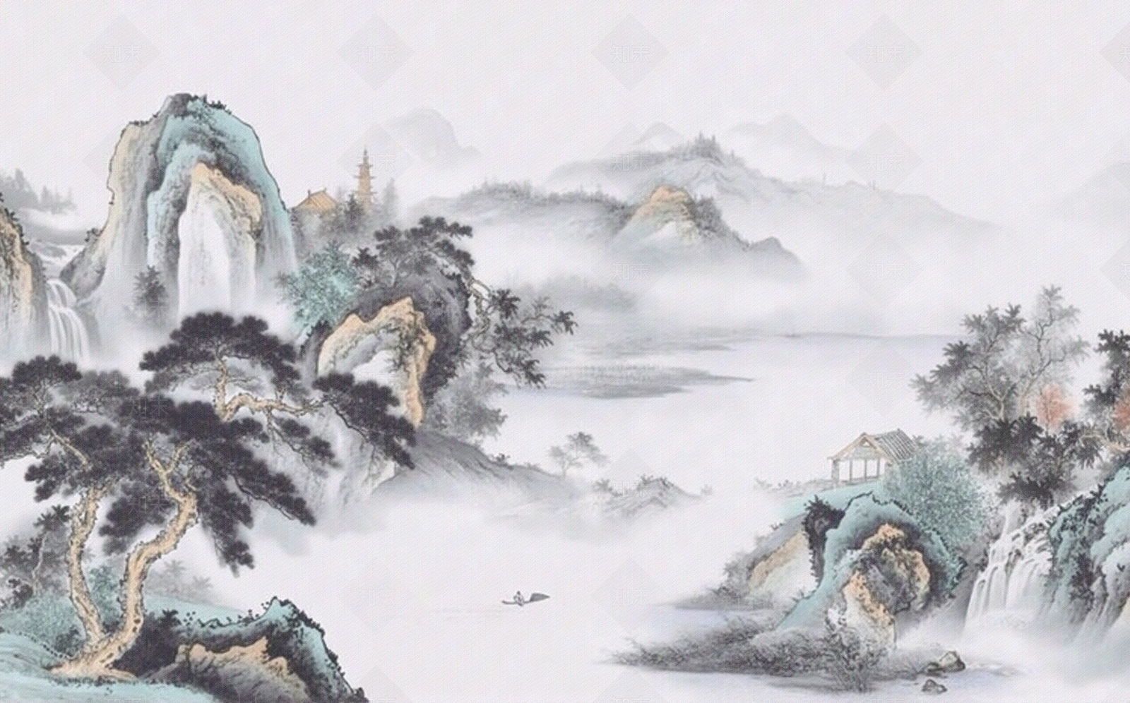 壁画高清贴图材质
