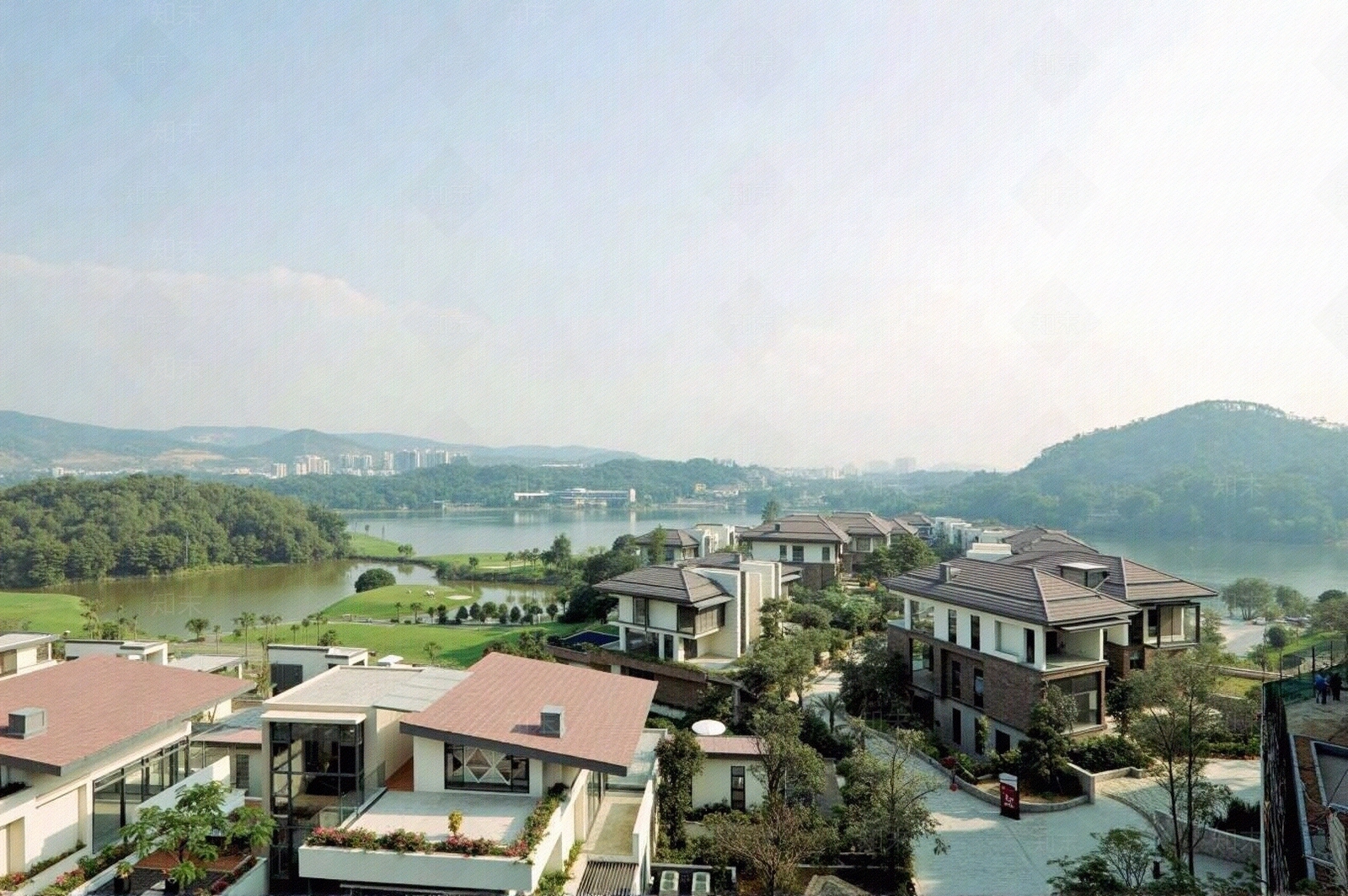 小区外景高清贴图材质