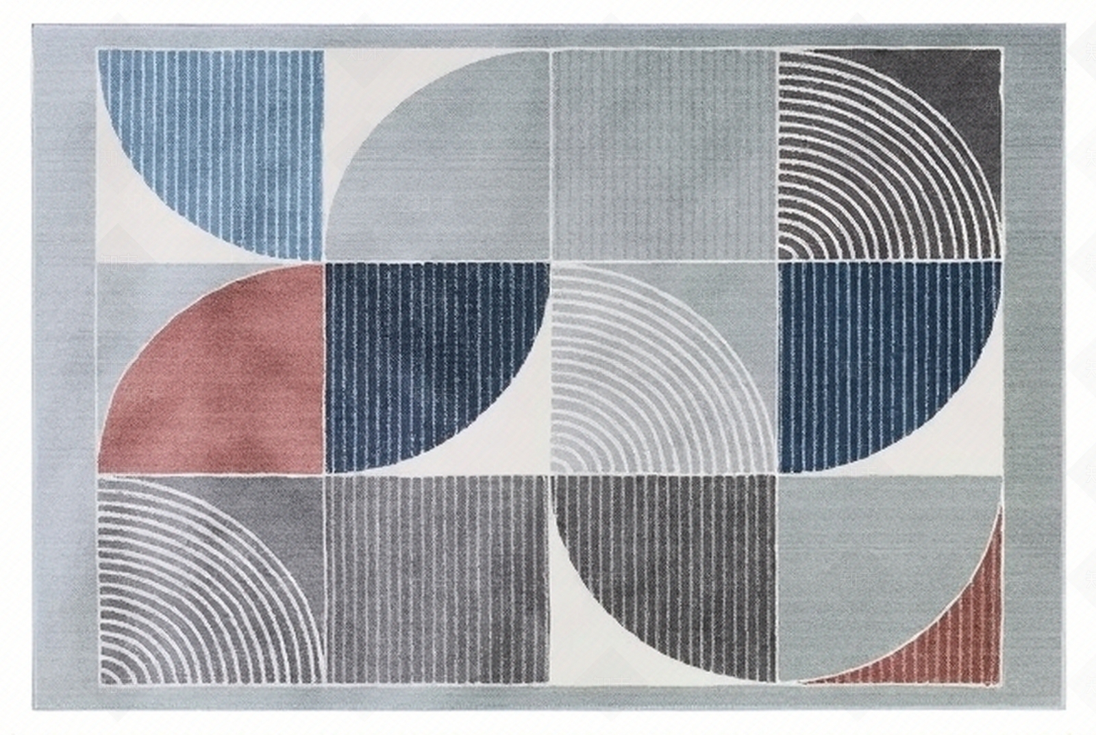 北欧地毯贴图贴图下载【ID:1195321326】