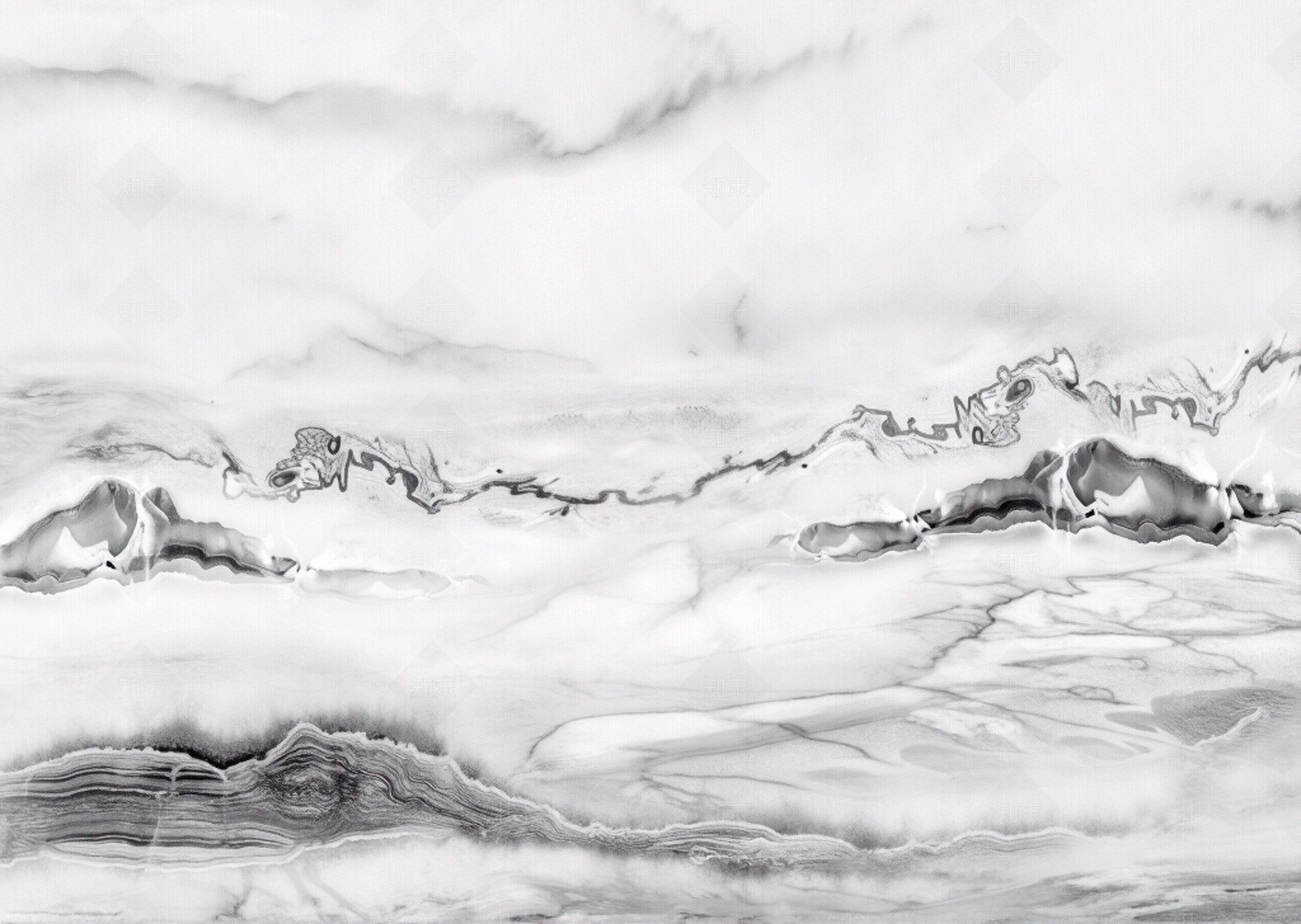 白色山水大理石贴图下载【ID:1195313844】