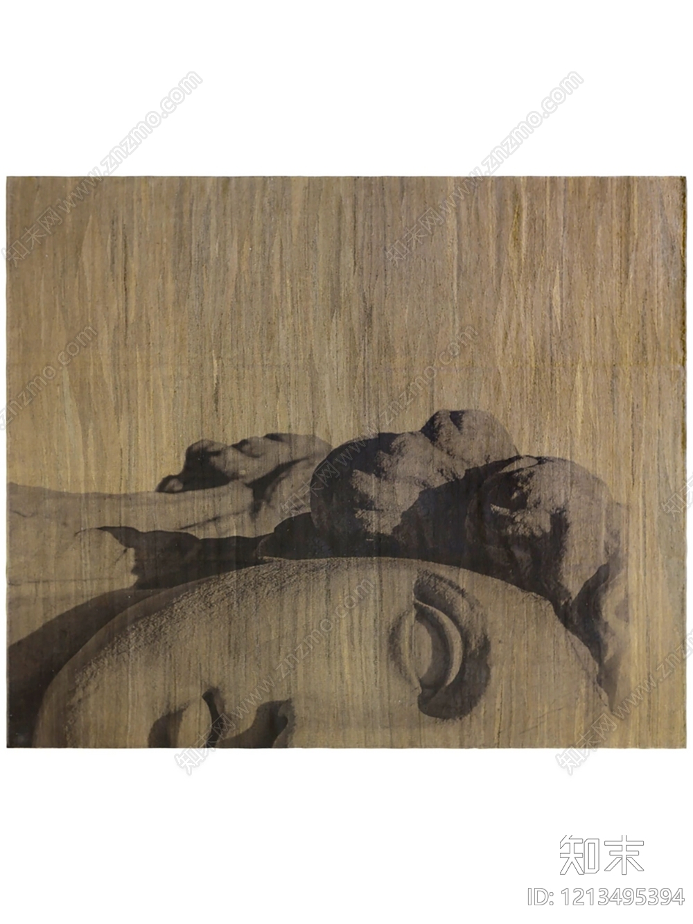 现代条纹地毯贴图下载【ID:1213495394】