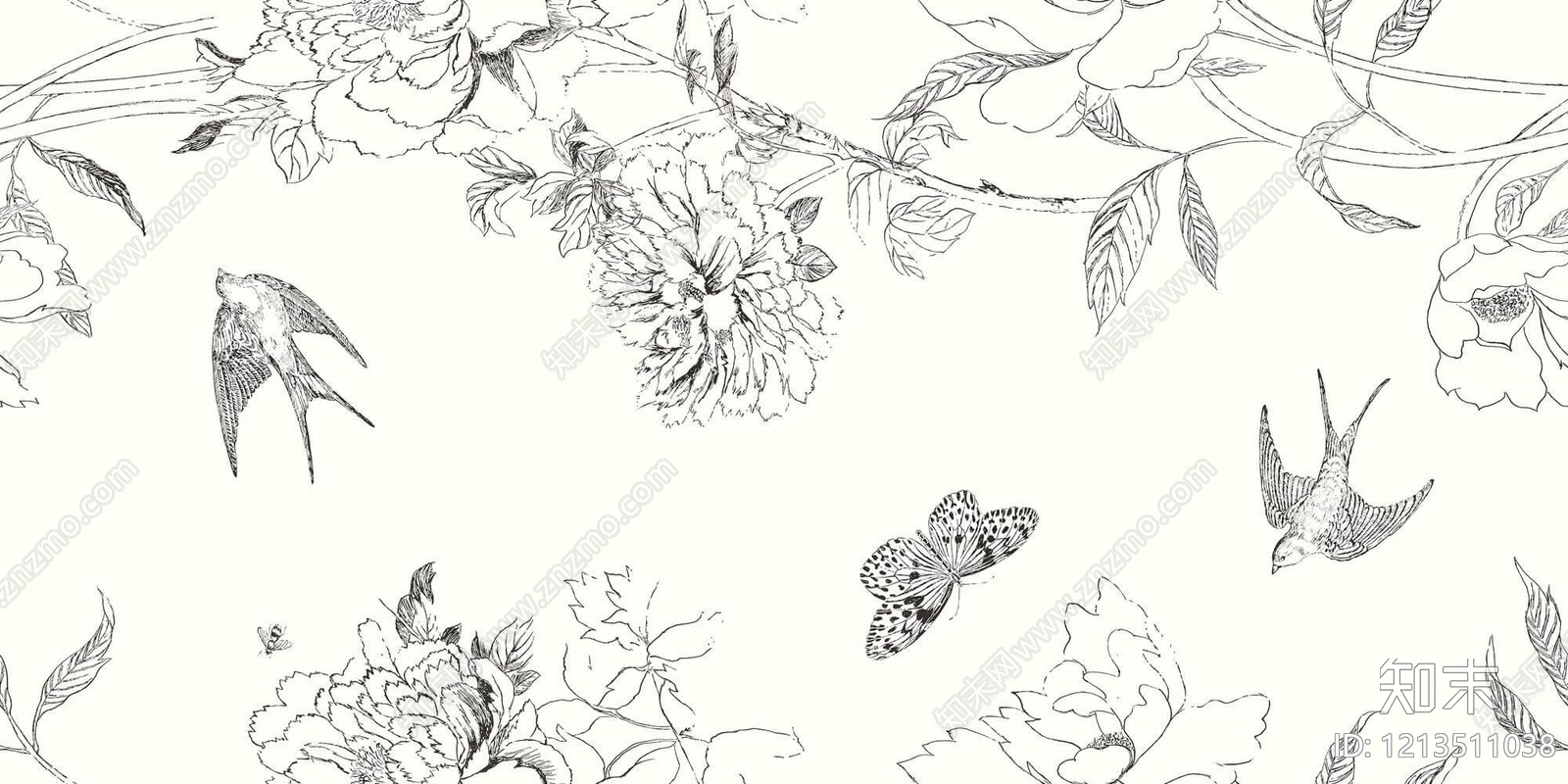 法式拼花砖贴图下载【ID:1213511038】