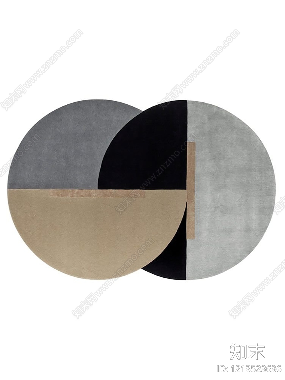 现代条纹地毯贴图下载【ID:1213523636】