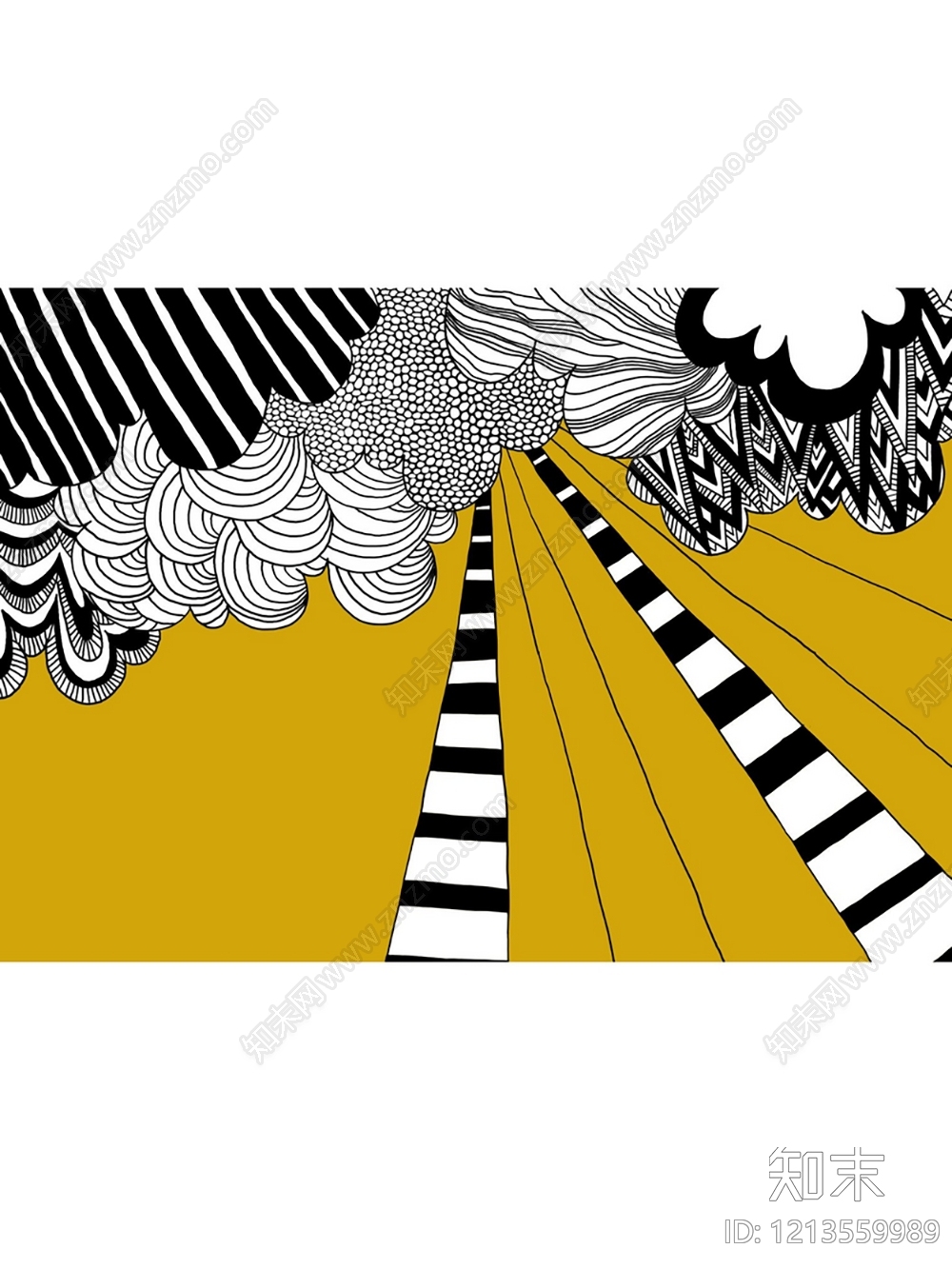 现代条纹地毯贴图下载【ID:1213559989】