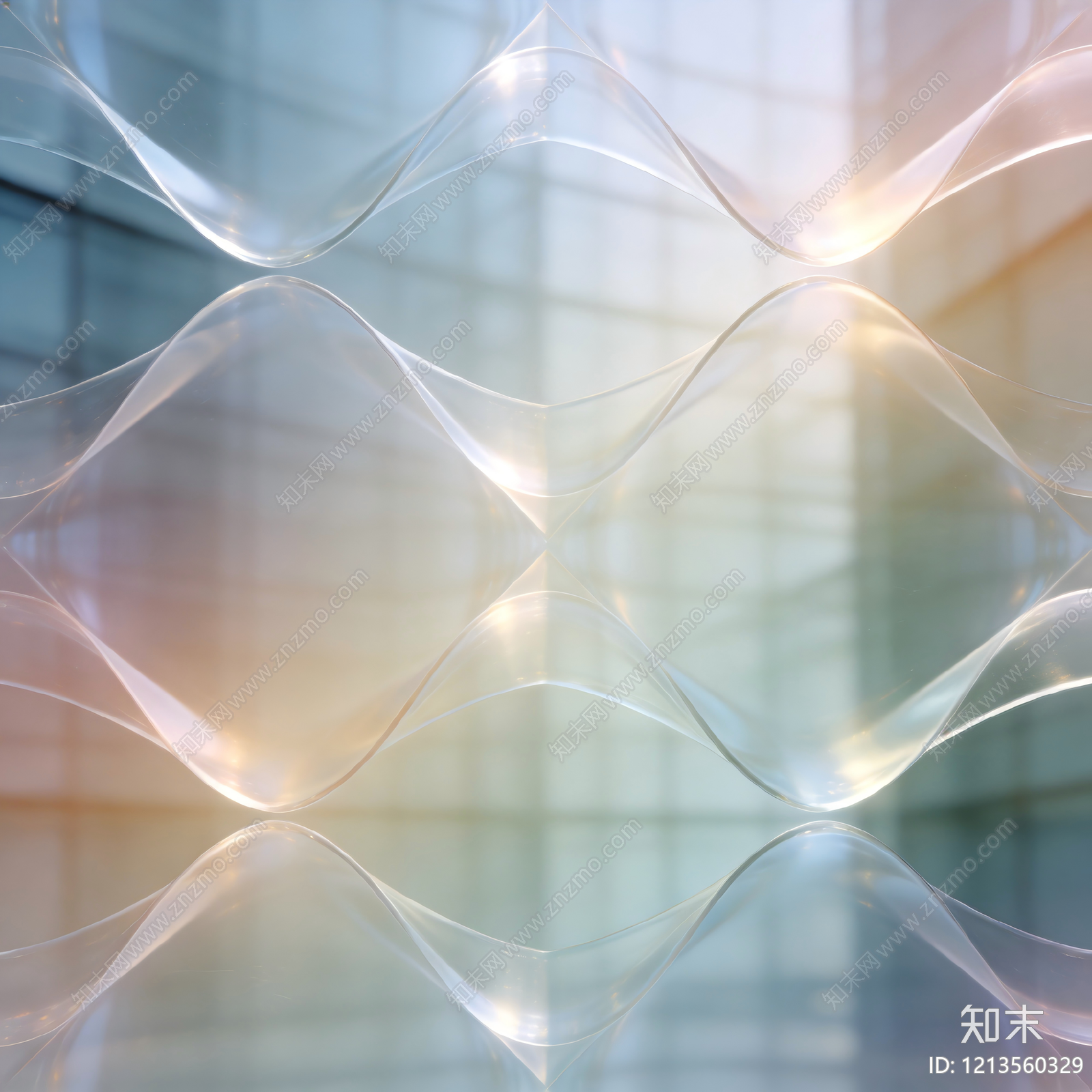 瓦楞玻璃贴图下载【ID:1213560329】