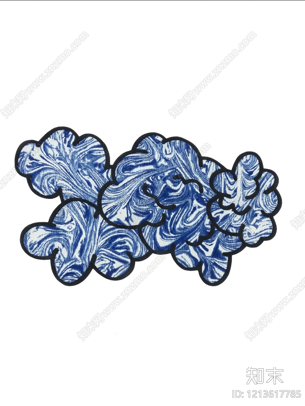 现代条纹地毯贴图下载【ID:1213617785】