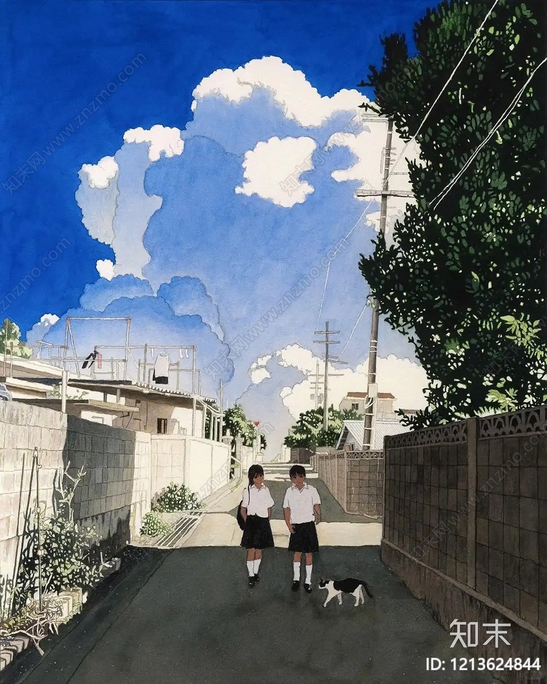 现代其他挂画贴图下载【ID:1213624844】
