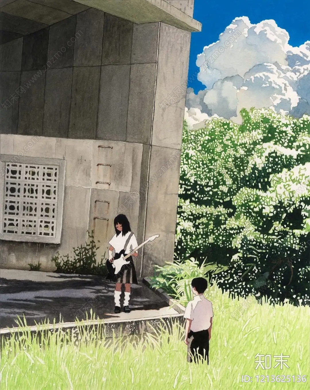 现代其他挂画贴图下载【ID:1213625136】