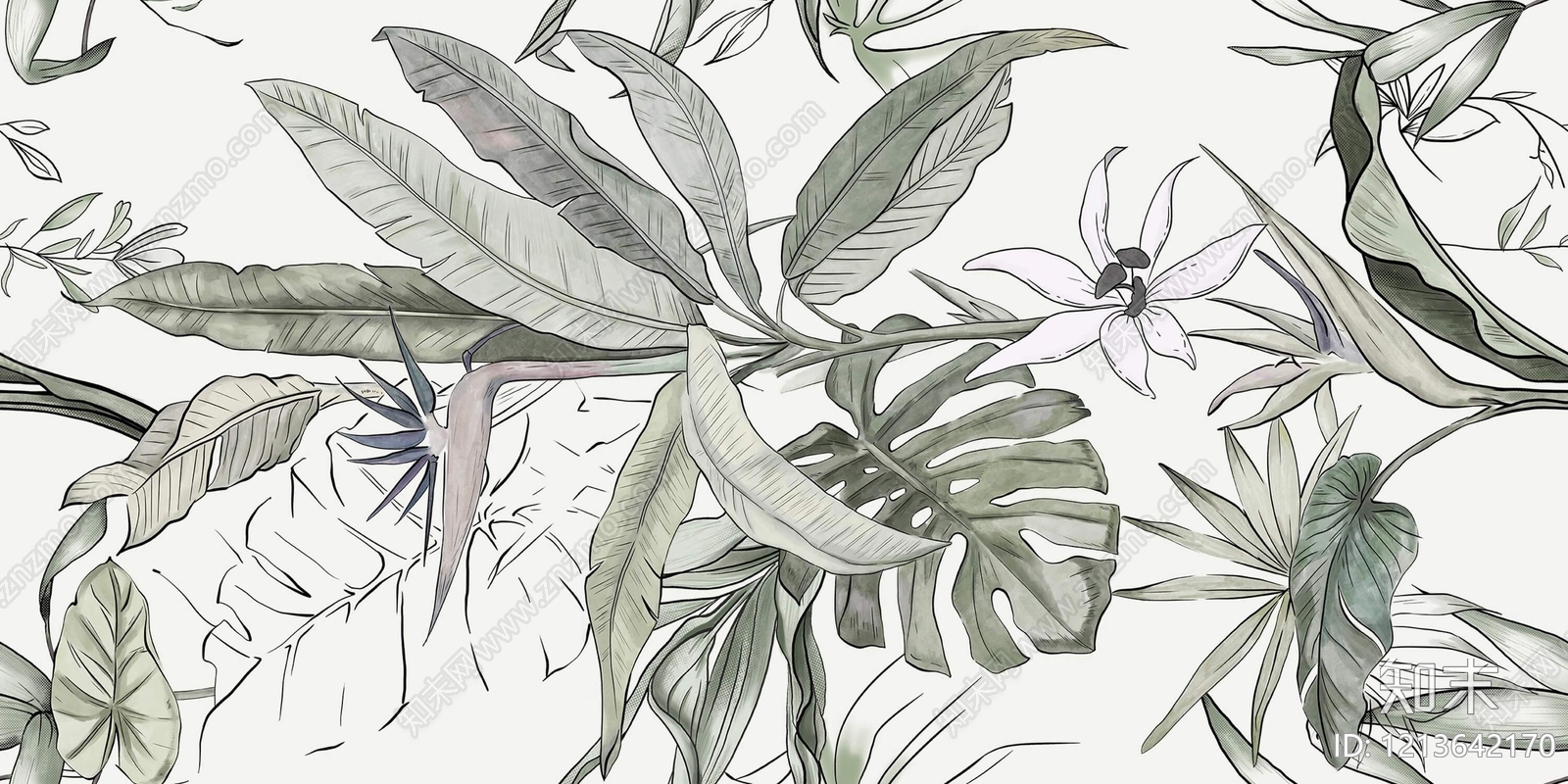 法式拼花砖贴图下载【ID:1213642170】