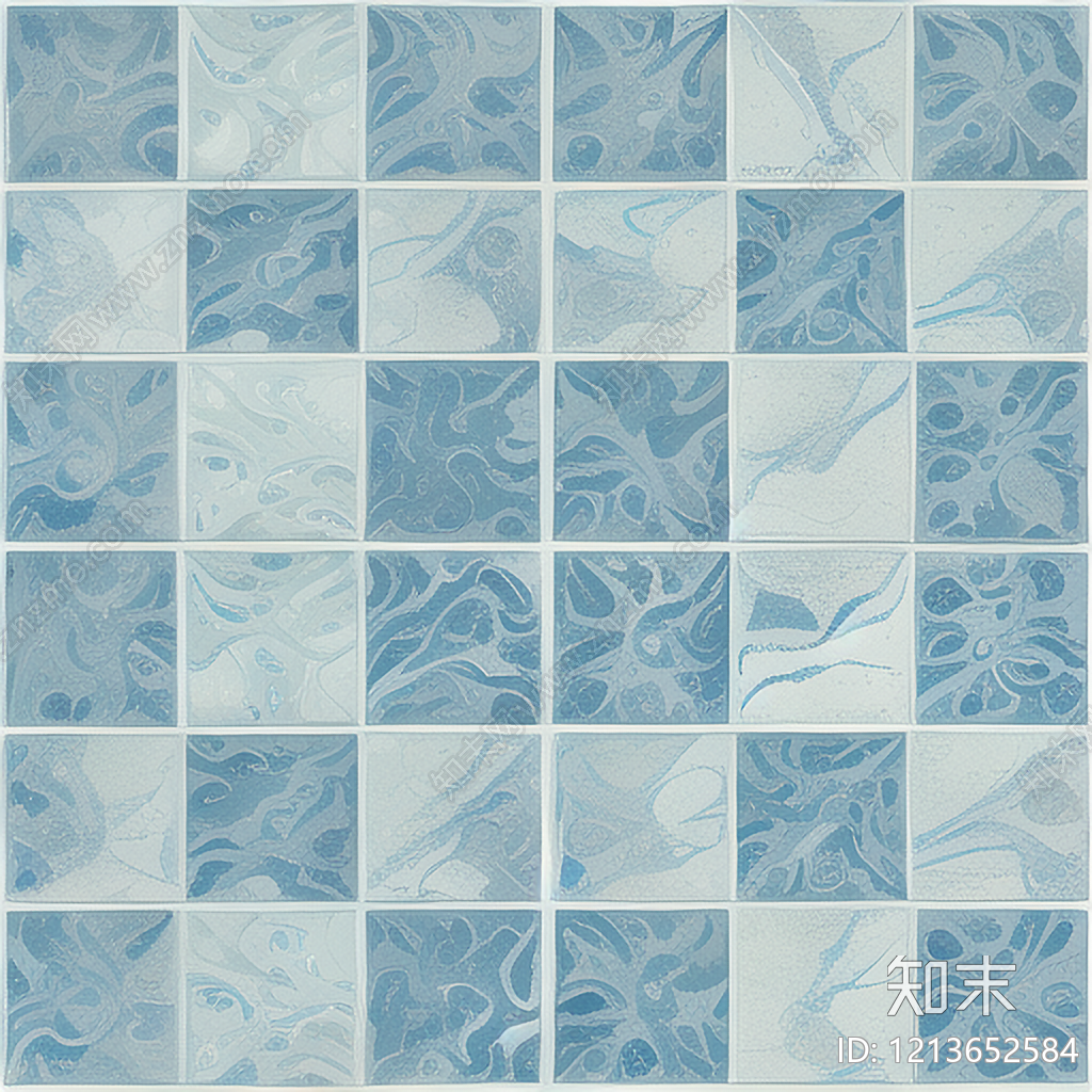 蓝色马赛克贴图下载【ID:1213652584】