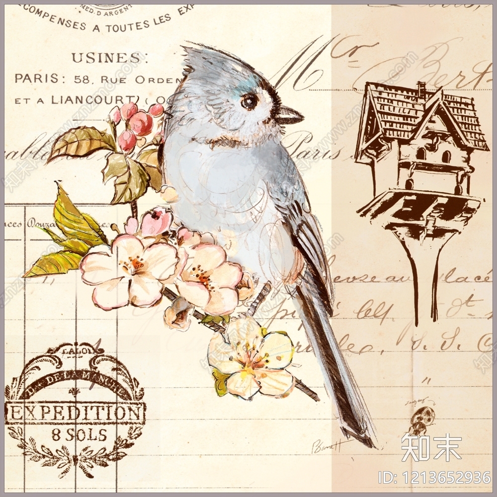 装饰画贴图下载【ID:1213652936】