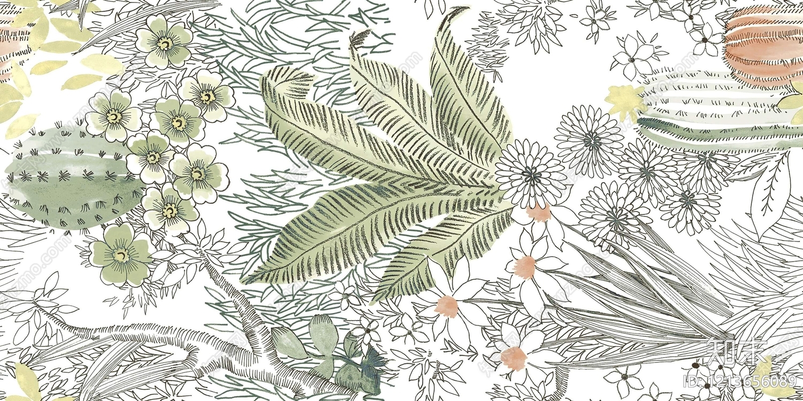 新中式拼花砖贴图下载【ID:1213656089】