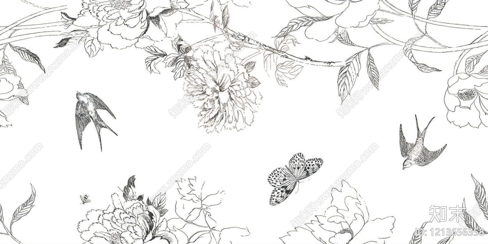 法式拼花砖贴图下载【ID:1213656358】