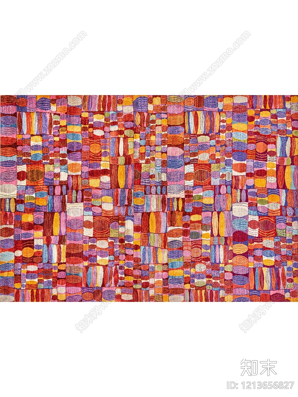 现代格子地毯贴图下载【ID:1213656827】