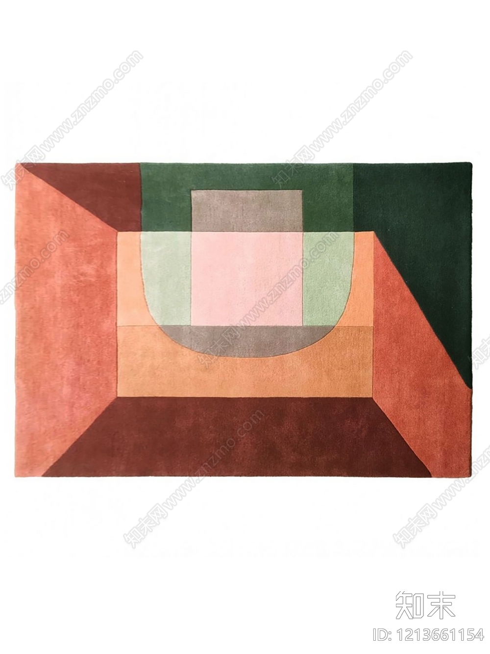 现代格子地毯贴图下载【ID:1213661154】