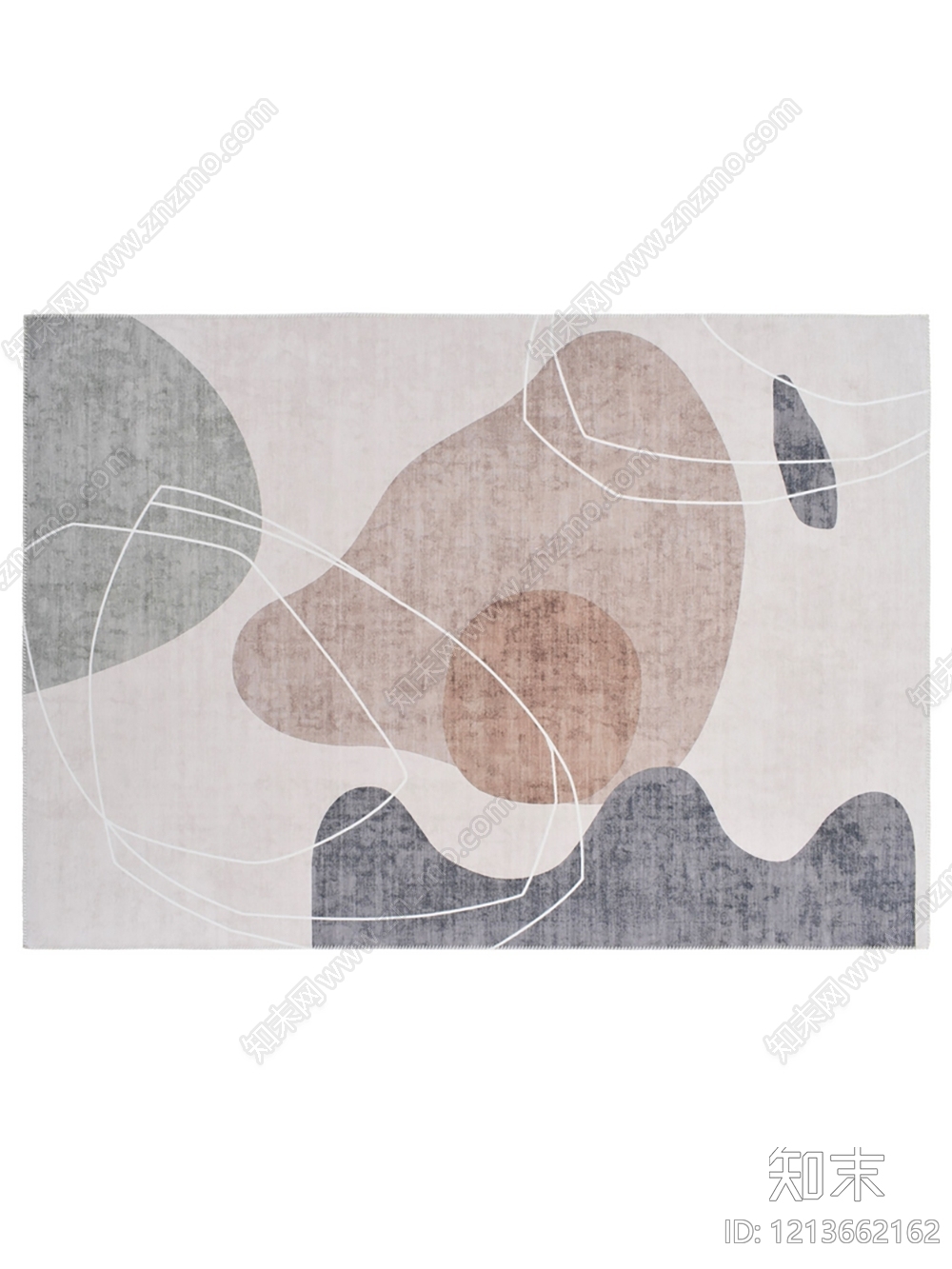 现代格子地毯贴图下载【ID:1213662162】