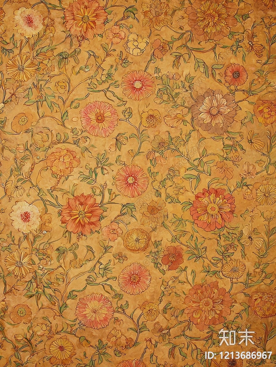 传统纹样贴图下载【ID:1213686967】