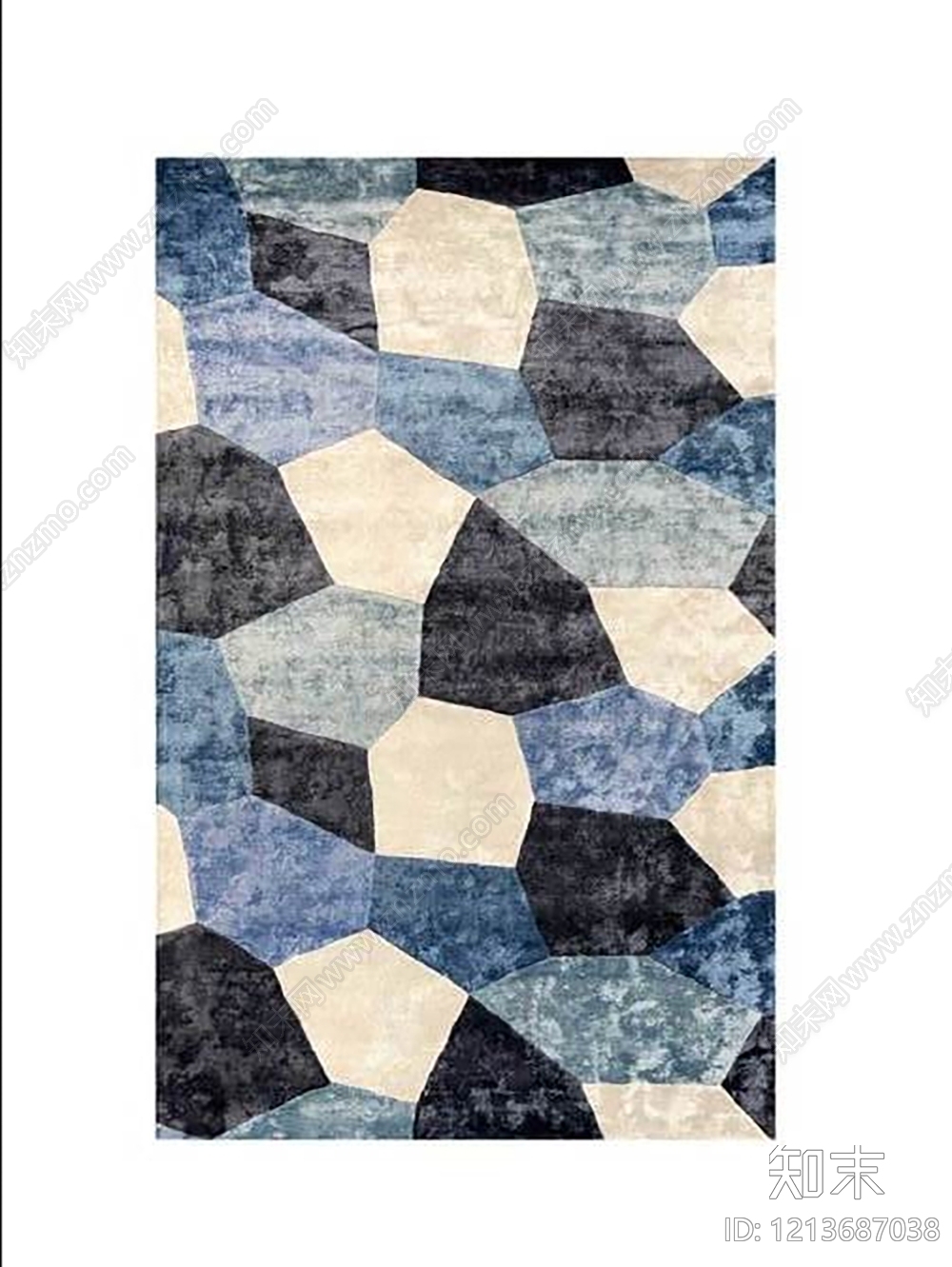 现代格子地毯贴图下载【ID:1213687038】