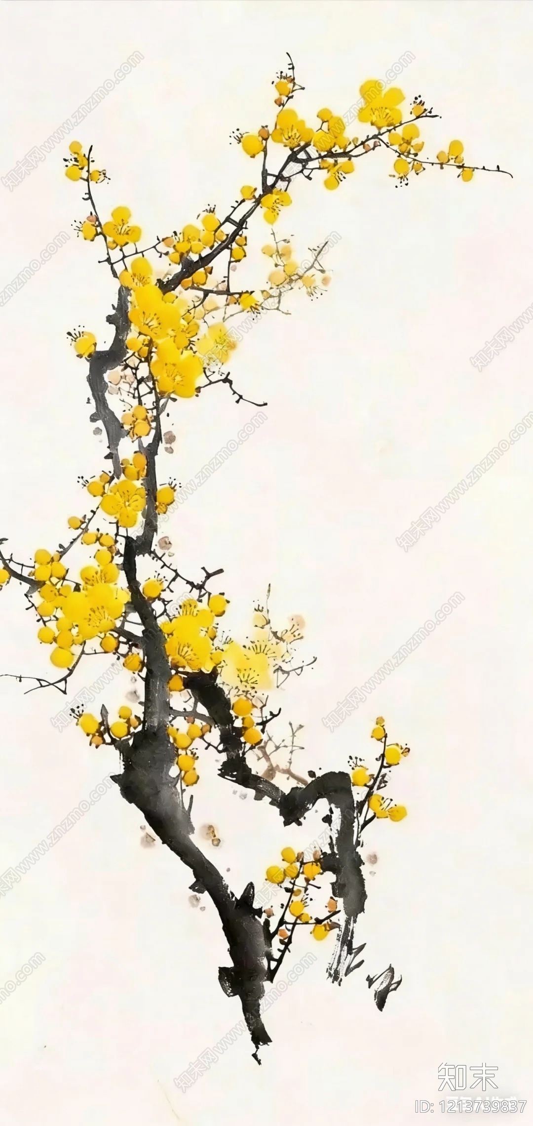 水墨画贴图下载【ID:1213739837】