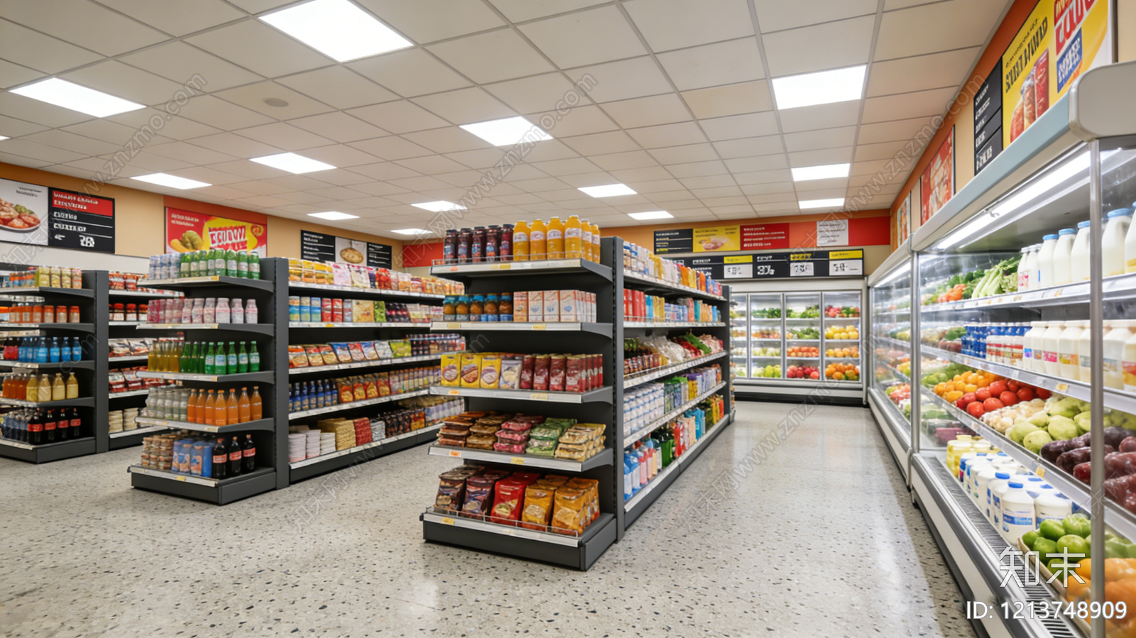 现代商场贴图下载【ID:1213748909】