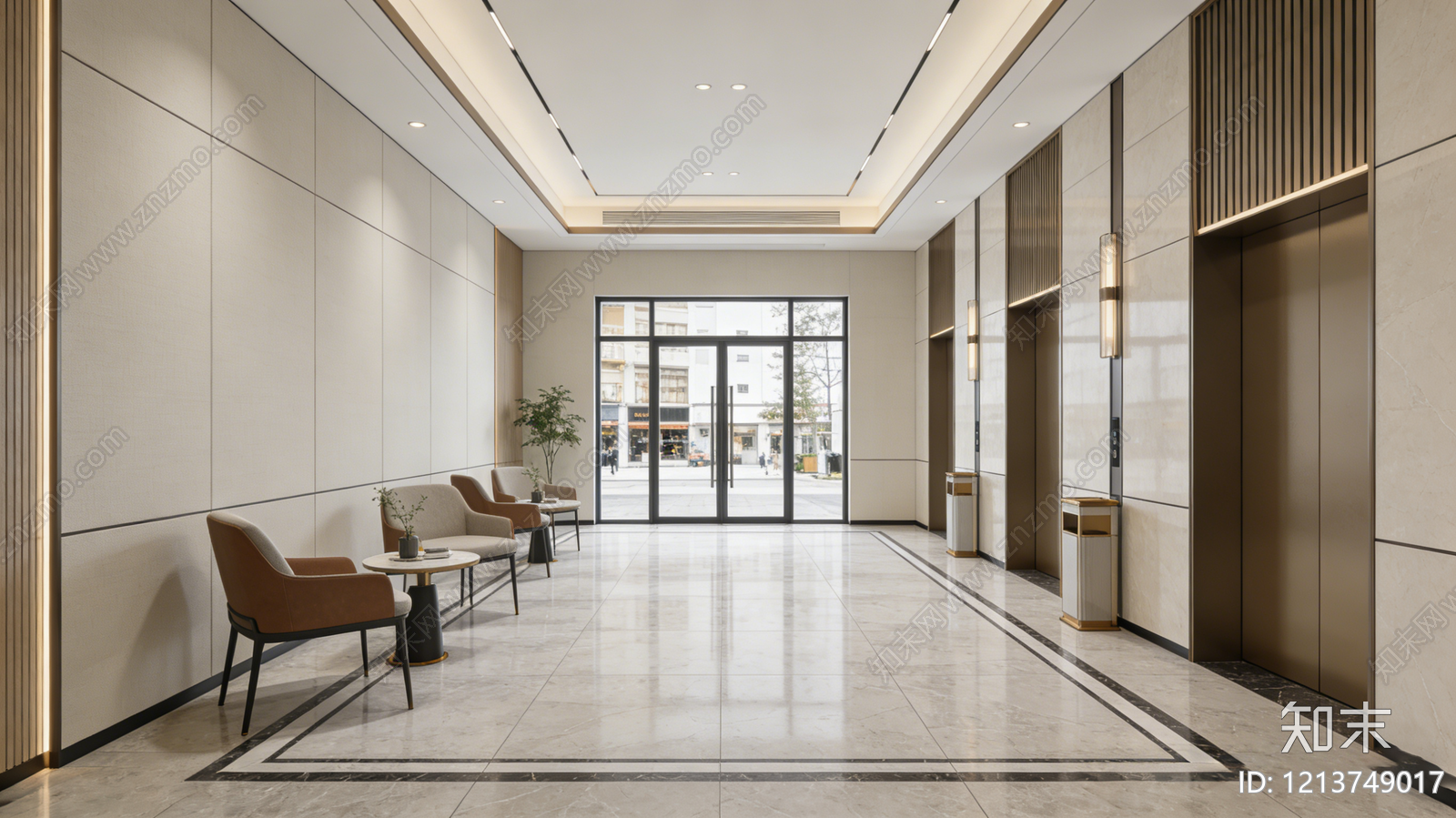 现代酒店贴图下载【ID:1213749017】