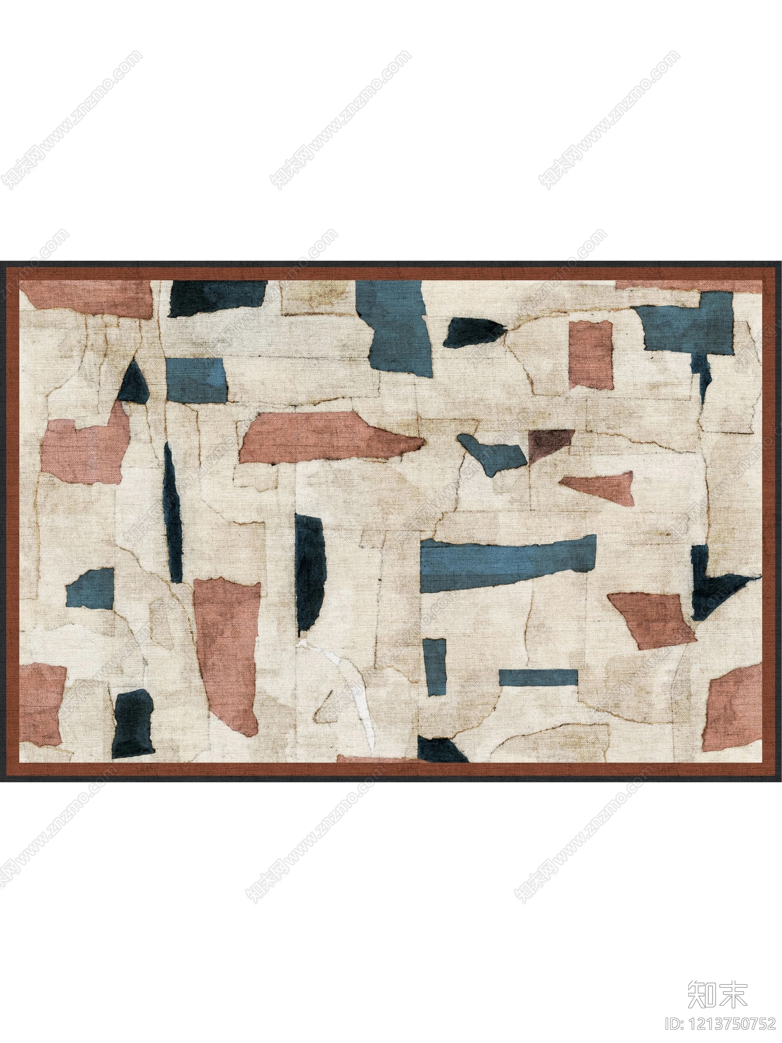 现代格子地毯贴图下载【ID:1213750752】