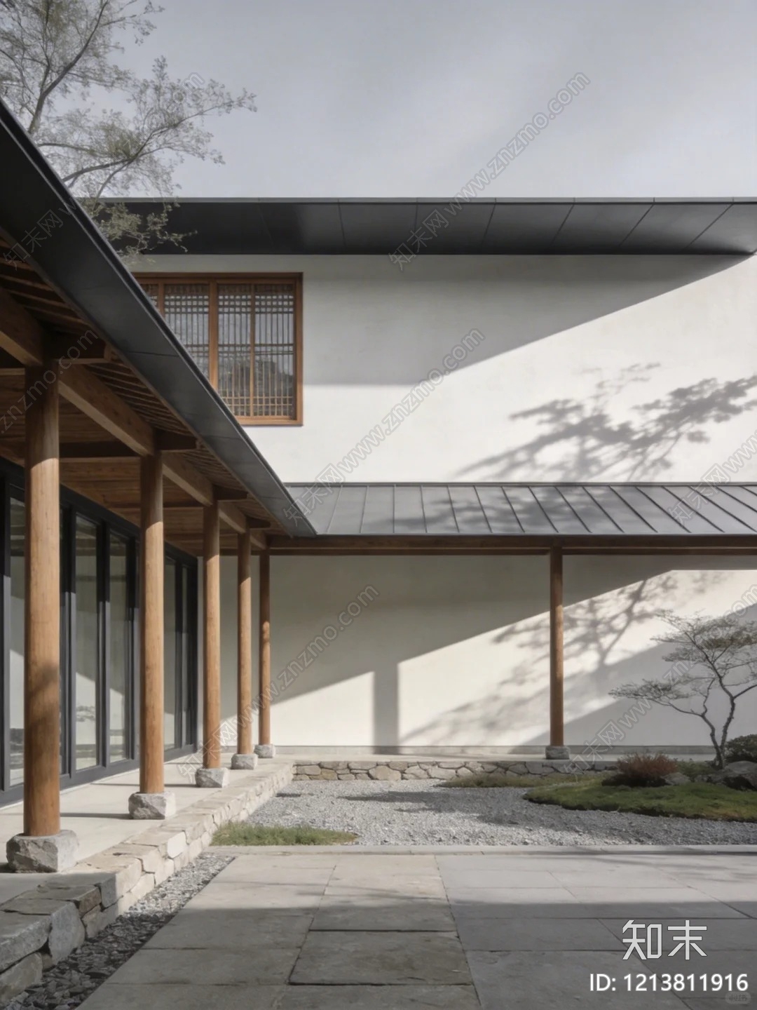 建筑外立面贴图下载【ID:1213811916】