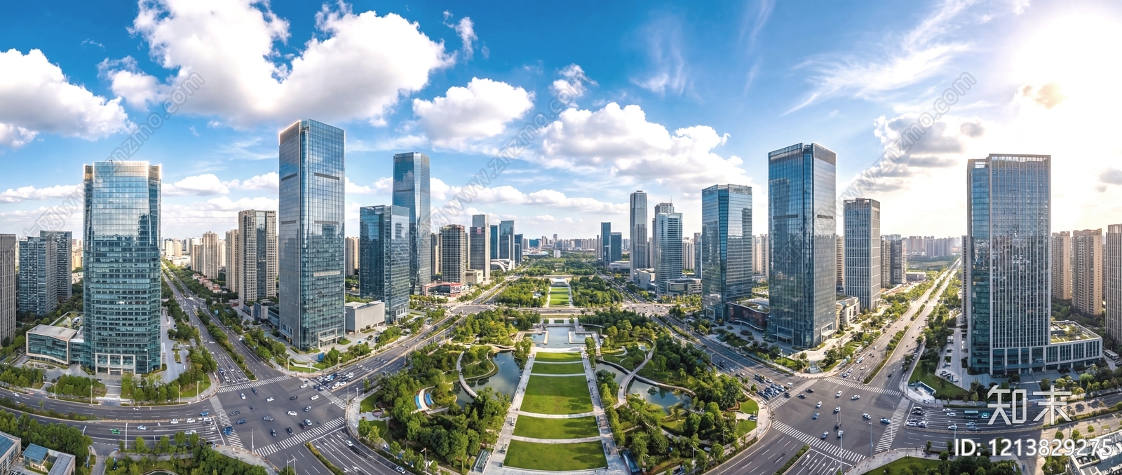 现代城市HDR贴图下载【ID:1213829275】