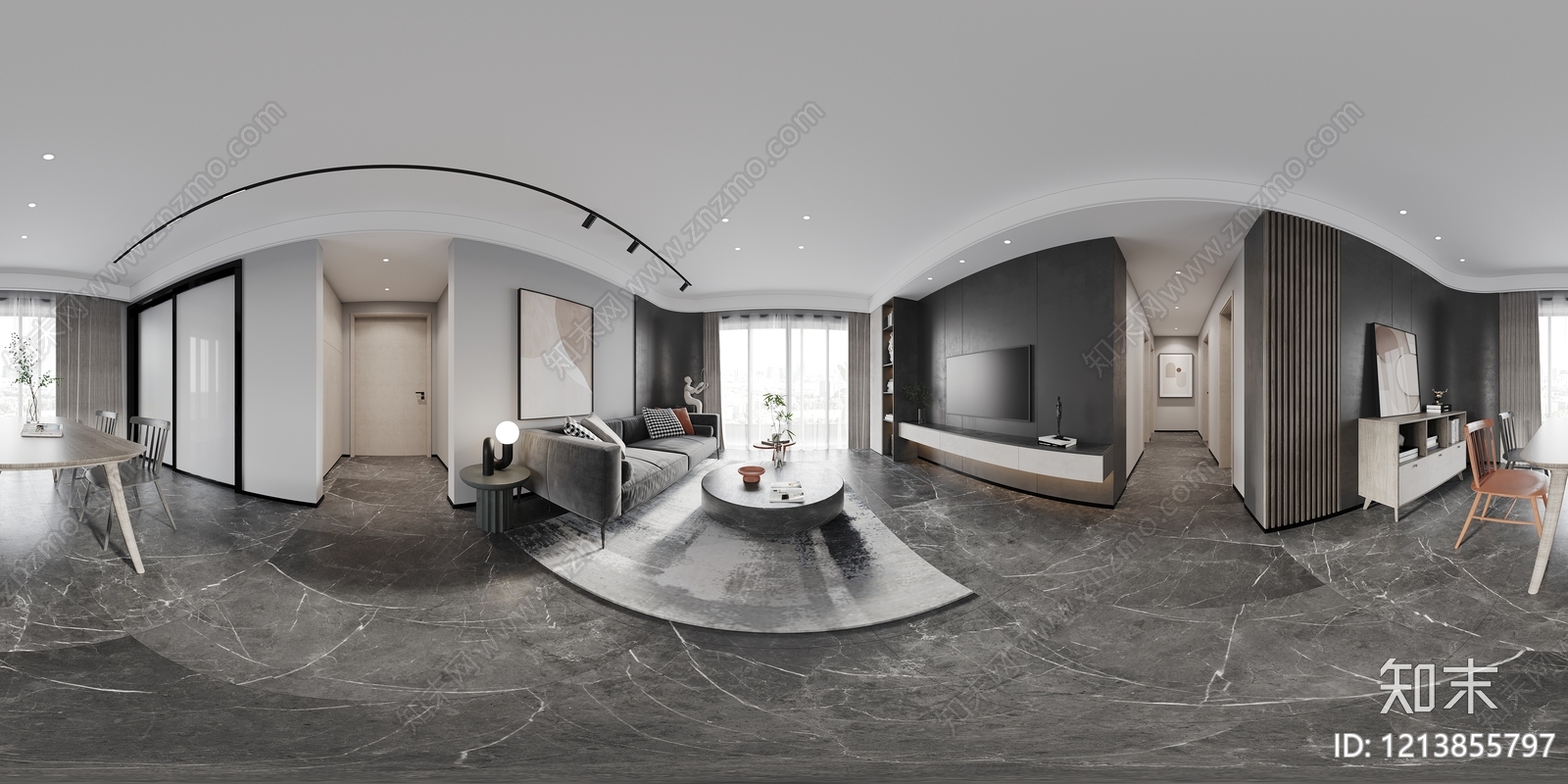 现代室内HDR贴图下载【ID:1213855797】