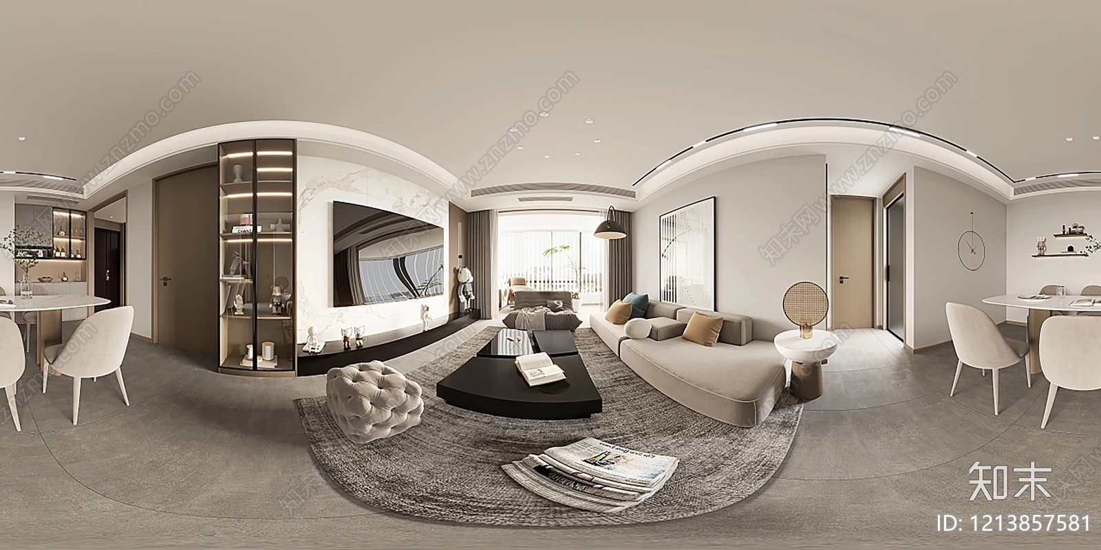 现代室内HDR贴图下载【ID:1213857581】