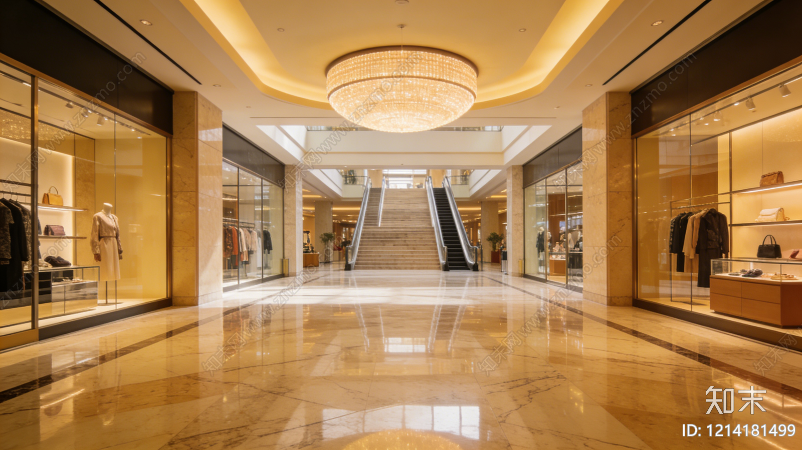 现代商场贴图下载【ID:1214181499】