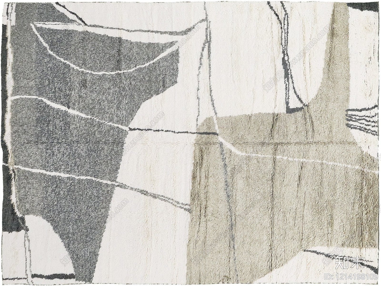 现代格子地毯贴图下载【ID:1214198109】