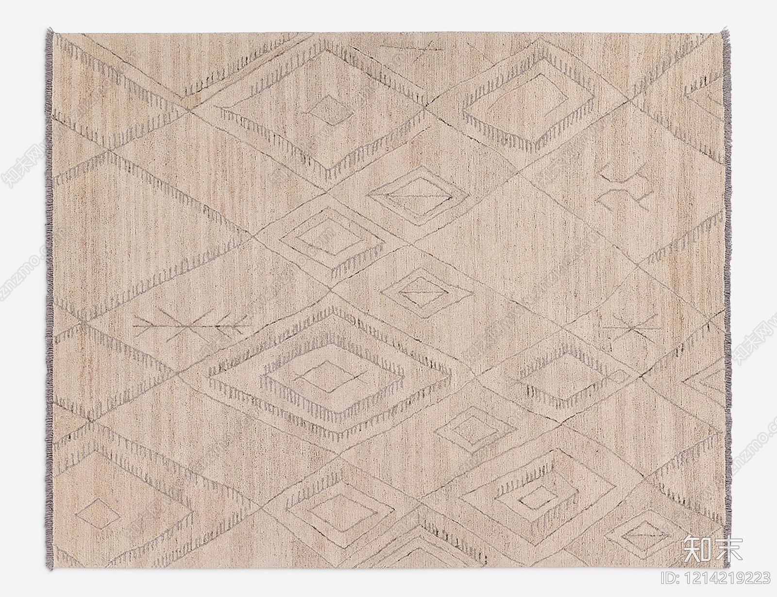 现代格子地毯贴图下载【ID:1214219223】