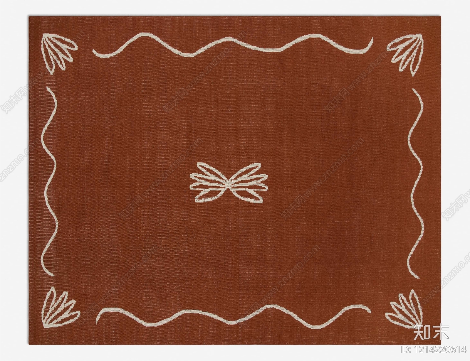 现代格子地毯贴图下载【ID:1214220614】